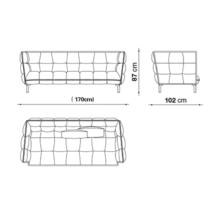 كنبة كابتونيه فاخرة  - MERA