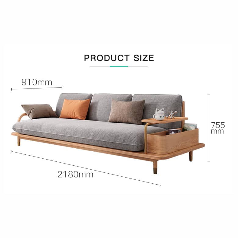كنبة خشبي بوهيمي - SELA