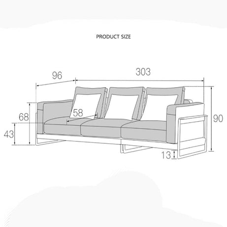 كنبة بنمط ياباني - WISE