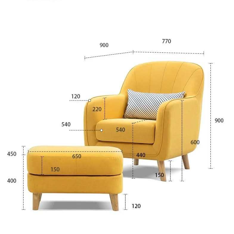 كرسي استرخاء مريح بألوان رائعة - Baytuk
