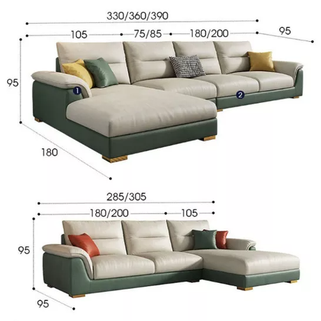 كنبة حرف L - VELA