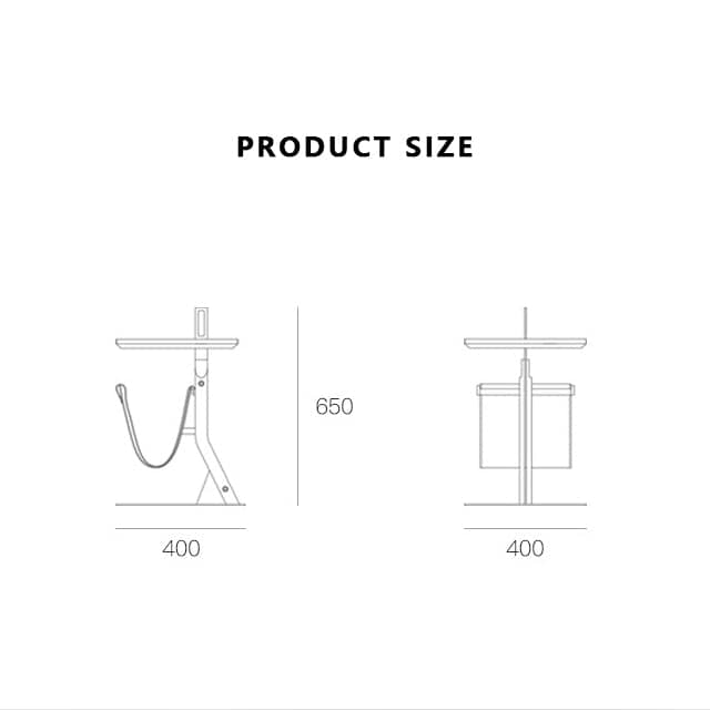 طاولة جانبية عصرية - REVIVE