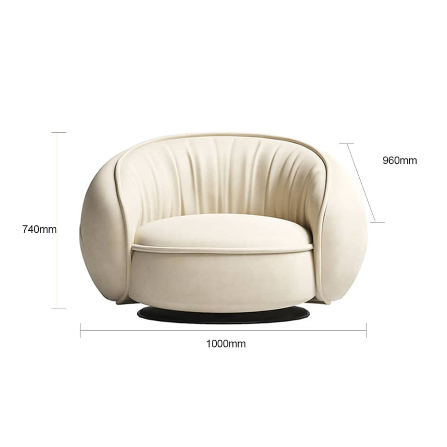 كرسي جلدي راقي - OASIS