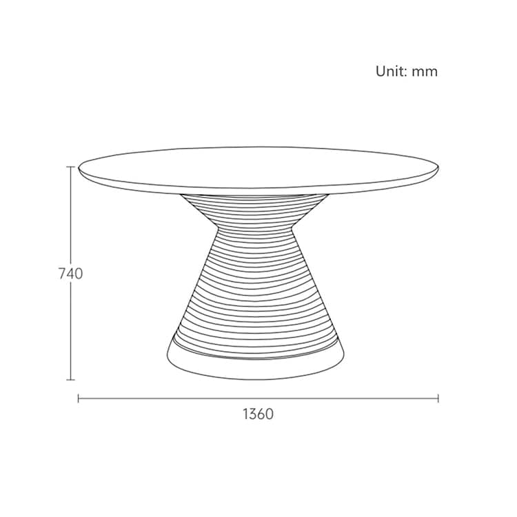 طاولة طعام ريفية - DORA