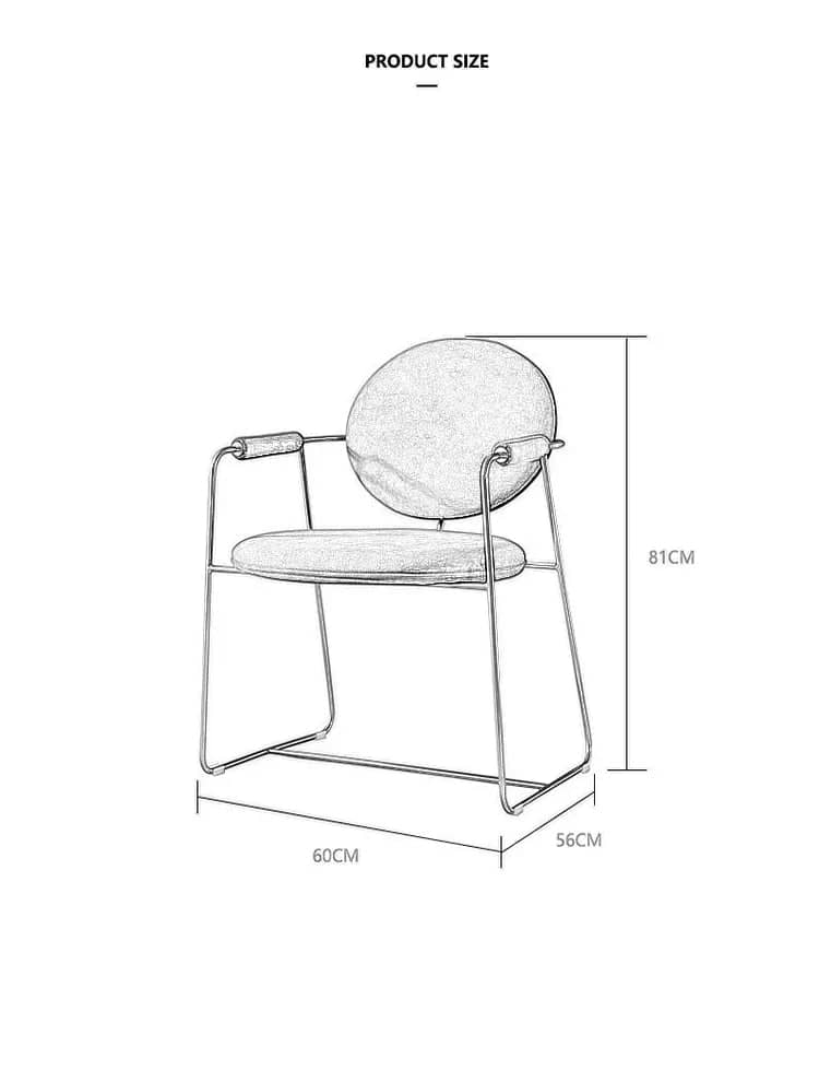 كرسي طعام حديث - COMFORT