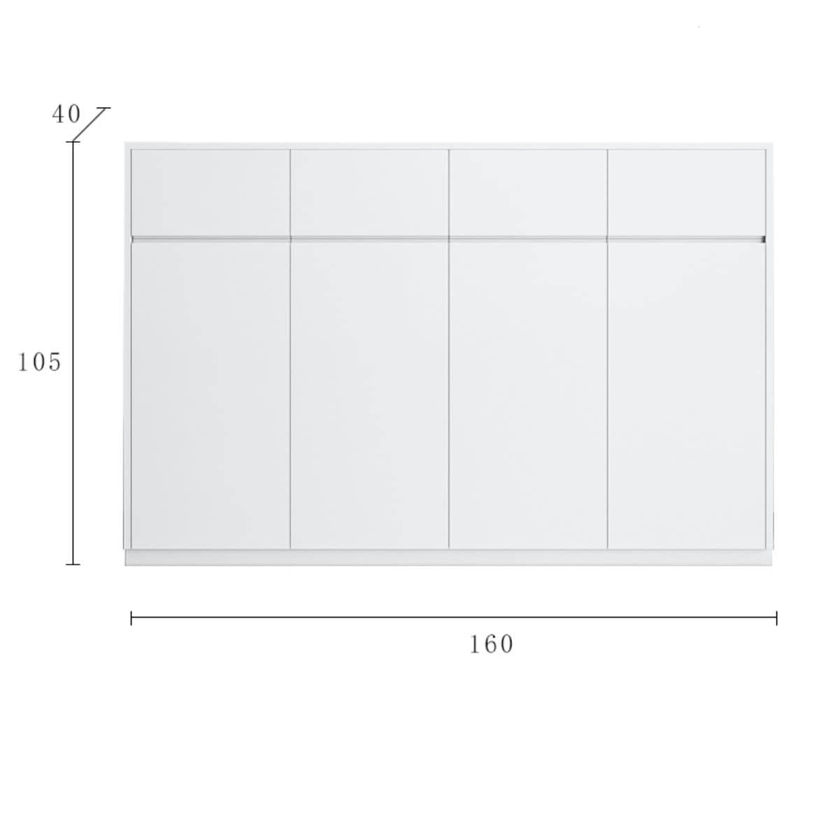 بوفيه بتصميم مميز - LUNA