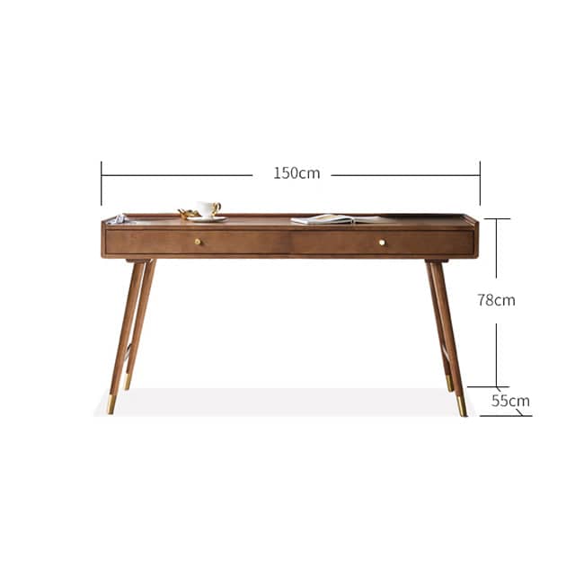 مكتب خشب بأدراج - CLASSY