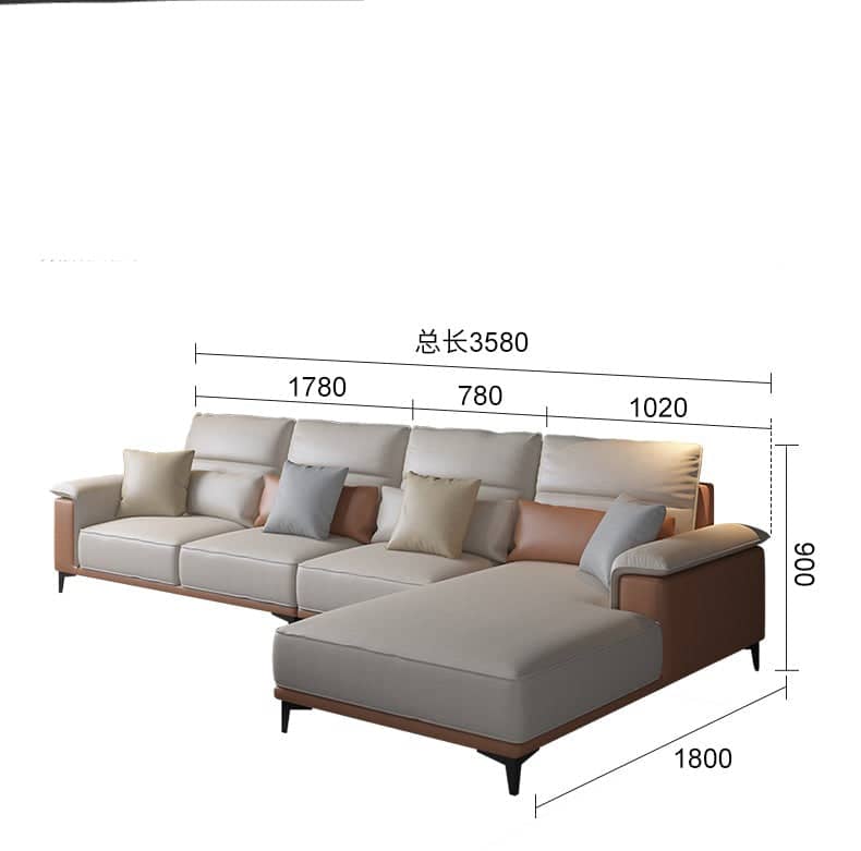 كنبة حرف L - VELA