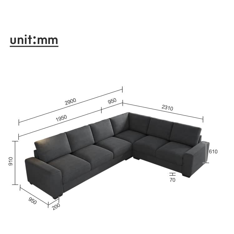 كنبة زاوية حديثة - MERA