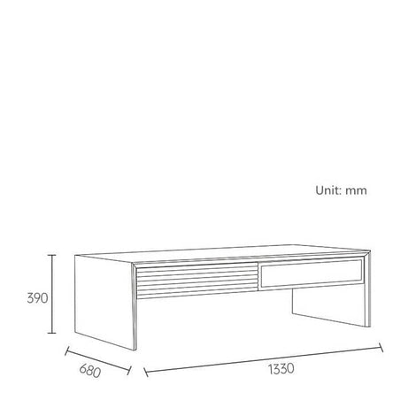 طاولة قهوة ريفية - LEGACY