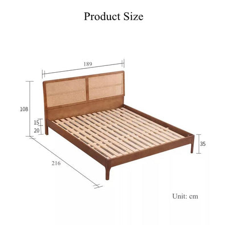 سرير بتصميم ريفي - SERA