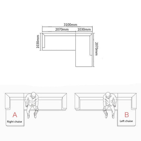 كنبة زاوية انيقة - VELA