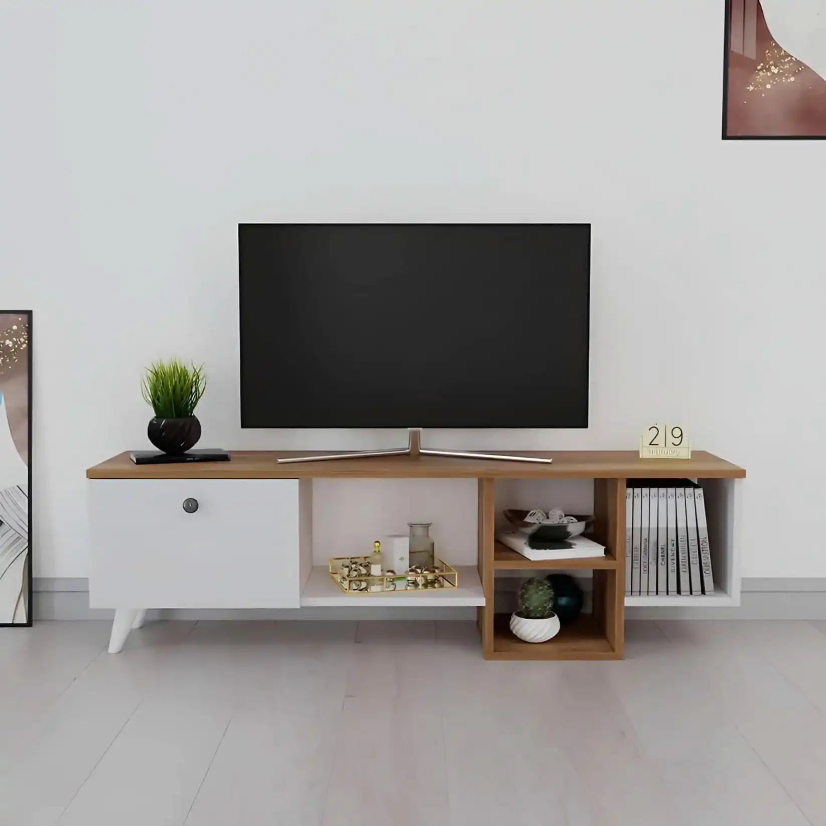 طاولة تلفاز ام دي اف - Baytuk