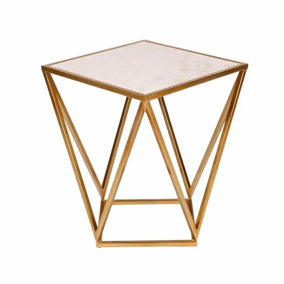 طاولة جانبية بشكل هندسي - Baytuk