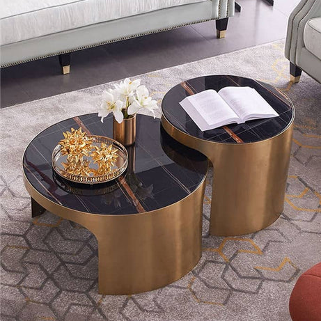طاولتين قهوة بتصميم فاخر - REVIVE