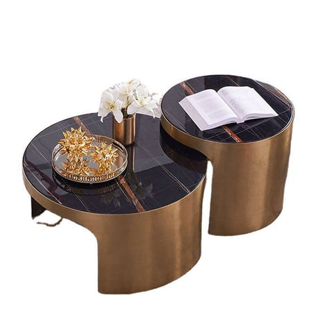 طاولتين قهوة بتصميم فاخر - REVIVE