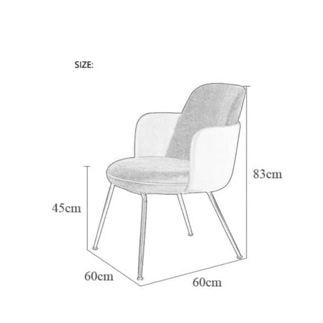 كرسي طعام راقي - COMFORT