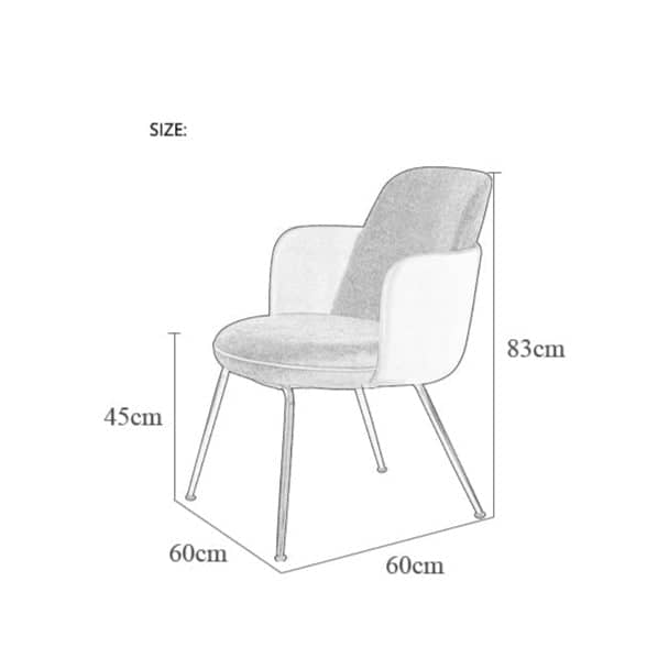 كرسي طعام راقي - COMFORT