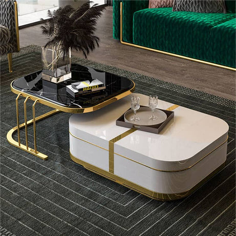 طاولتين قهوة بتصميم فاخر - REVIVE