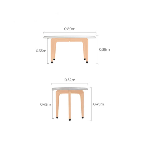 طاولتين قهوة مزدوجة - LEGACY