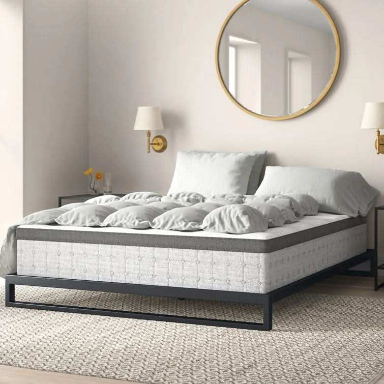 سرير بدون ضهر بتصميم أنيق - Baytuk