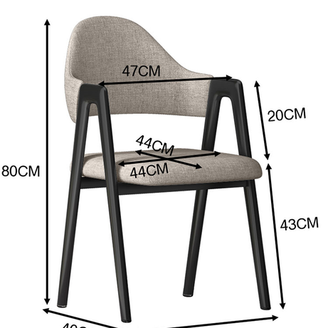 كرسي طعام فاخر - COMFORT