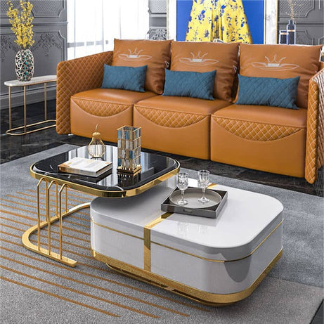 طاولتين قهوة بتصميم فاخر - REVIVE