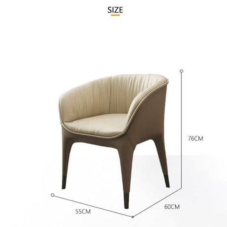 كرسي جلدي مودرن - OASIS