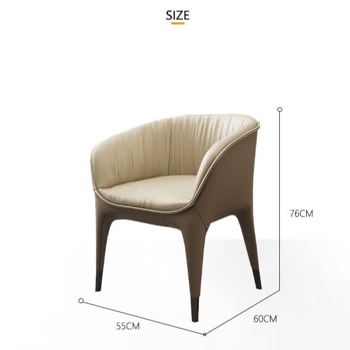 كرسي جلدي مودرن - OASIS