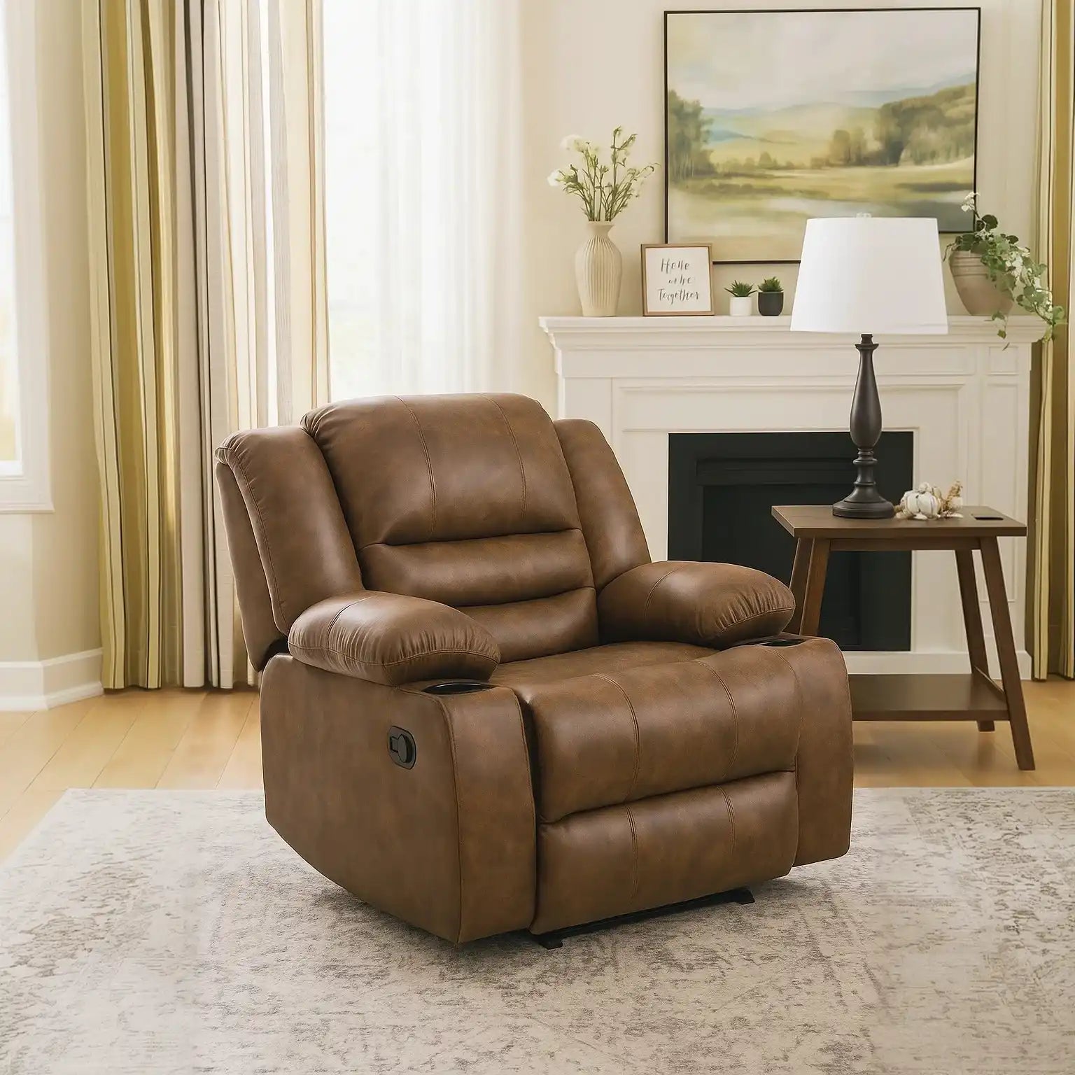 كرسي استرخاء ليزي بوي، خشب زان وموسكي، 90*80*100 سم