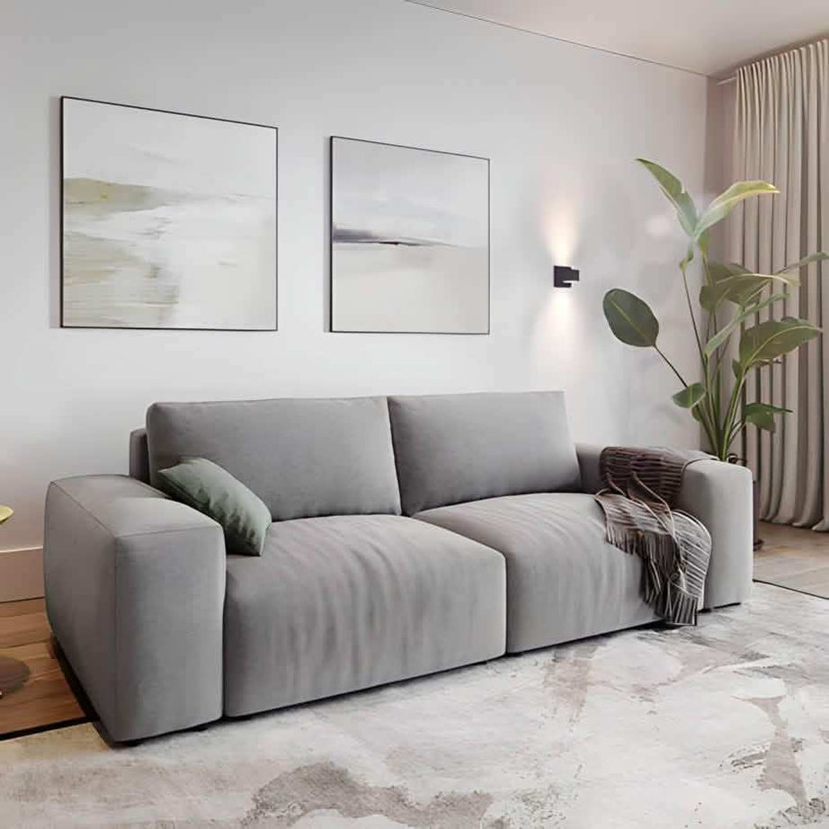 فاخرة كنبة خشب طبيعي أنيقة - Baytuk