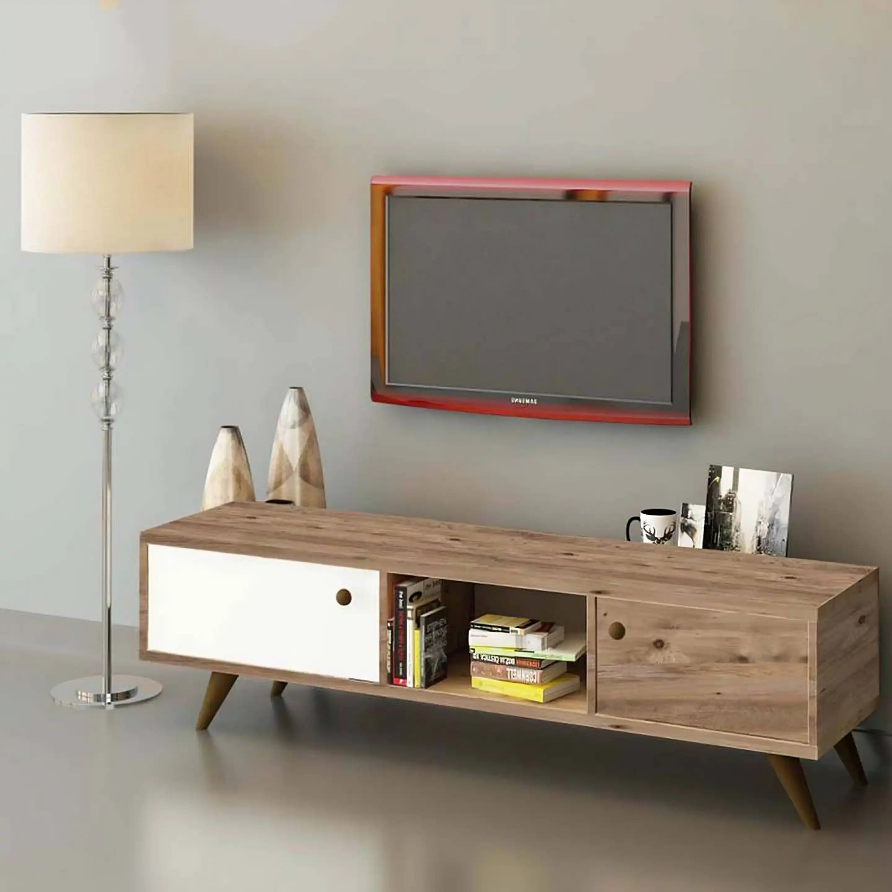 طاولة تلفاز بتصميم فاخر - Baytuk