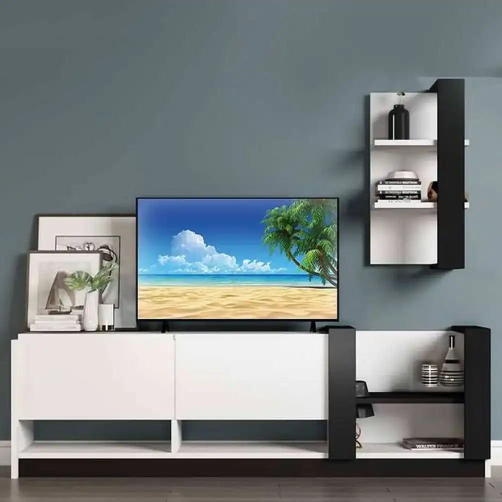 طاولة تلفاز بوحدات تخزين - Baytuk