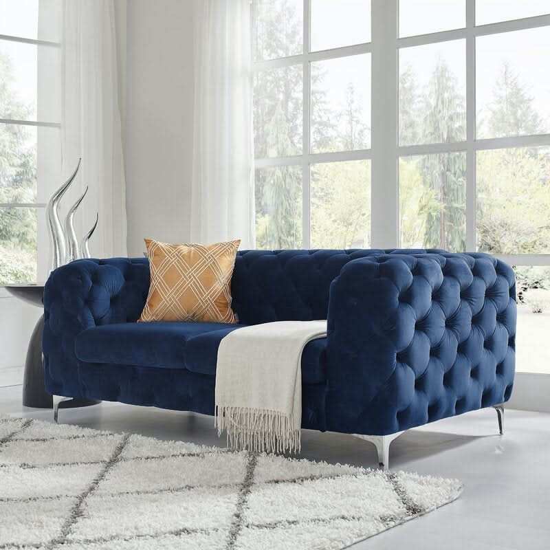 كنبة فاخرة بأرجل خشبية - Baytuk