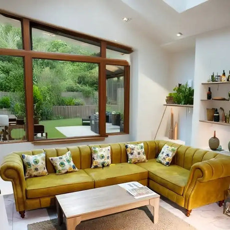 كنبة زاوية بتصميم مميز - Baytuk