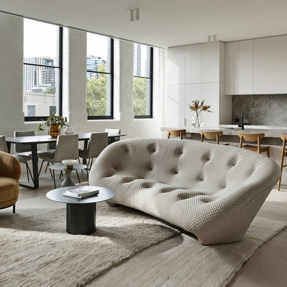 كنبة منحنية حديثة - SELA