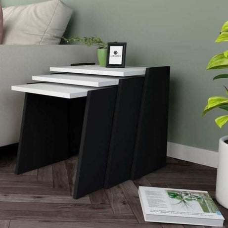 طاولة جانبية متداخلة بتصميم مميز - Baytuk