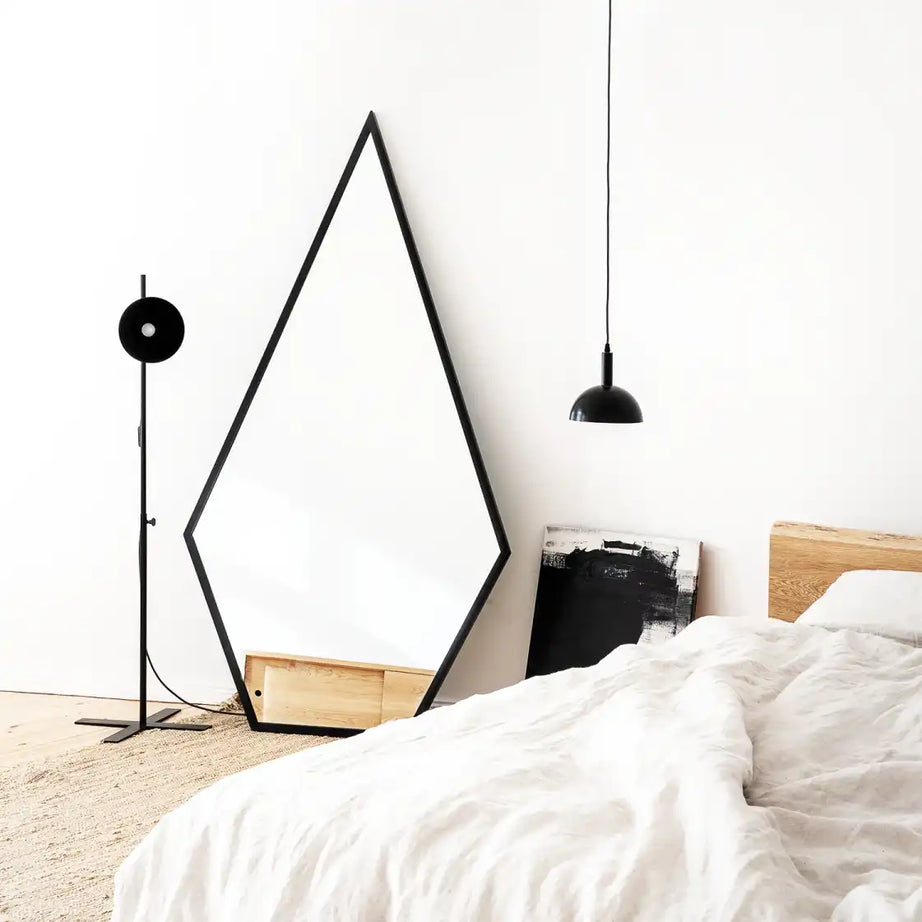 مرايا أسود بإطار فاخر - Baytuk