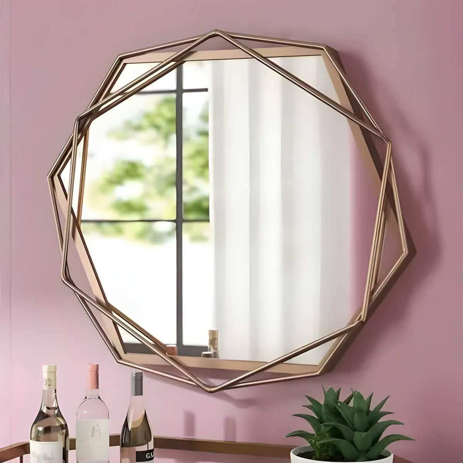 مرايا فاخرة بإطار ذهبي - Baytuk