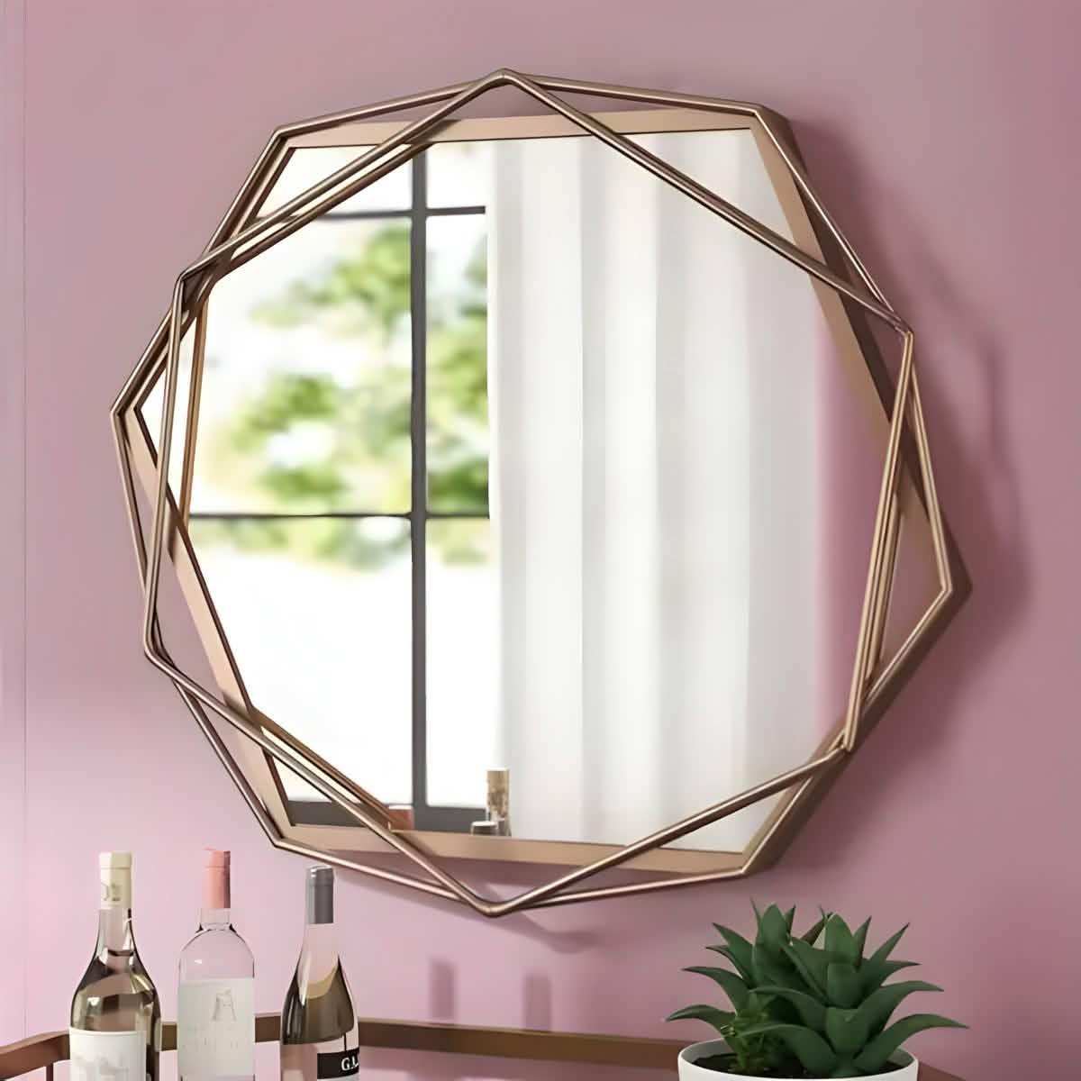 مرايا فاخرة بإطار ذهبي - Baytuk