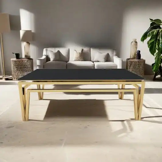 طاولة قهوة معدنية - Baytuk