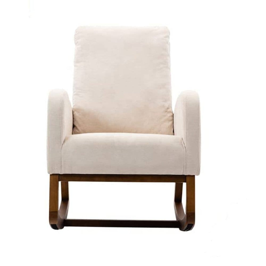 كرسي هزاز بسيط خشبي