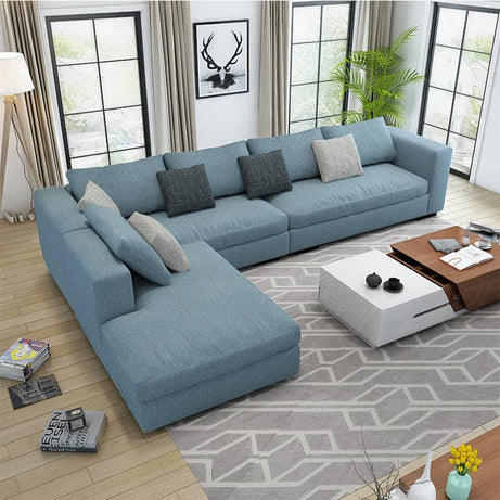 كنبة حرف L حديثة - MERA