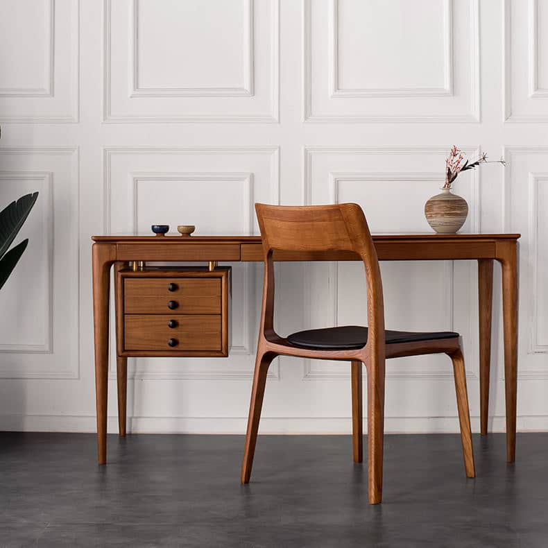 مكتب بأدراج خشبي - CLASSY