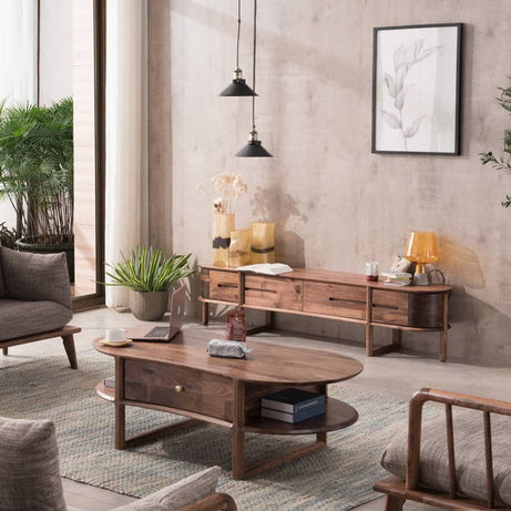 طاولة قهوة ريفية - LEGACY