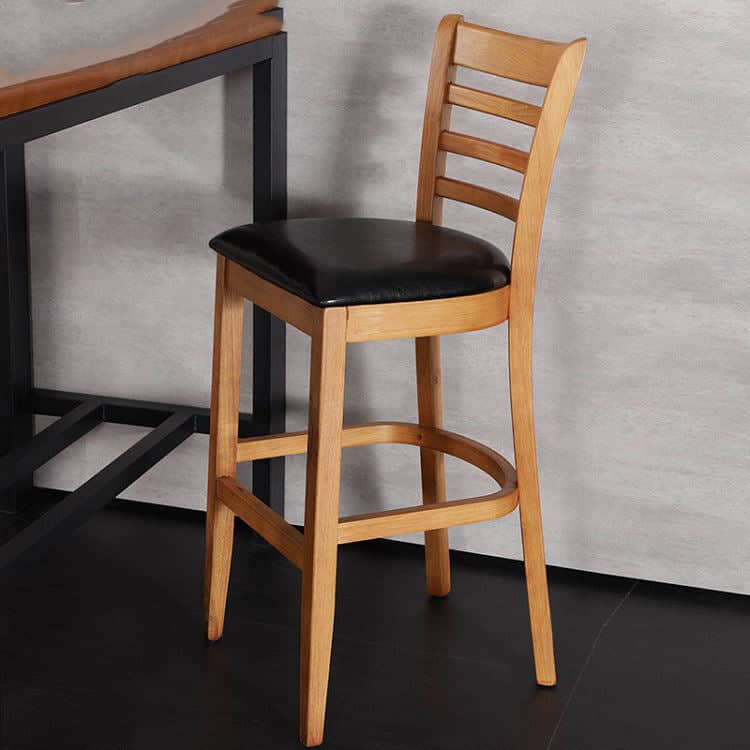 كرسي بار خشبي - BAYTK