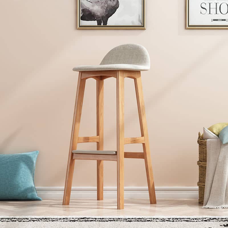 كرسي بار خشبي - BAYTK