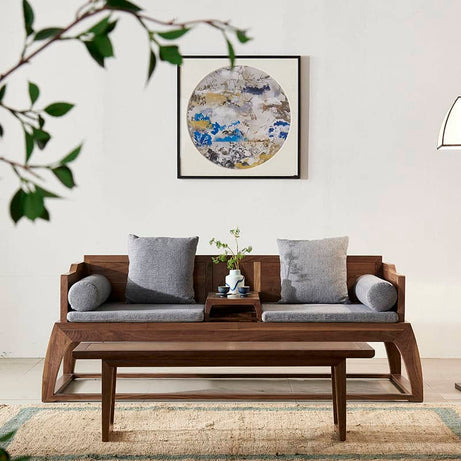 كنبة خشبية حديثة - SELA