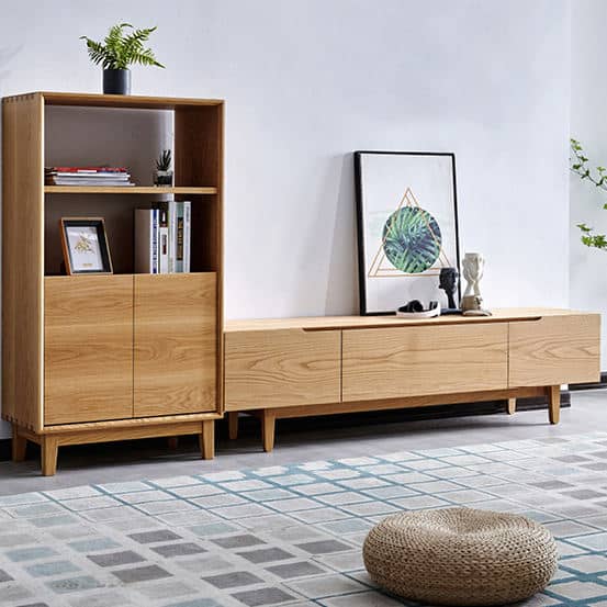 طاولة تلفاز خشبية - LEGACY