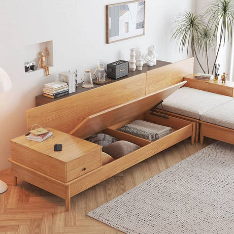 كنبة خشبية بزاوية - SELA